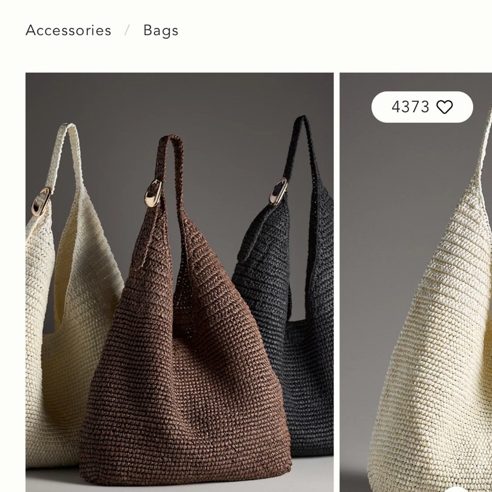 Anthropology raffia hobo